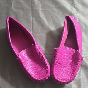 Vibrant Pink Loafers